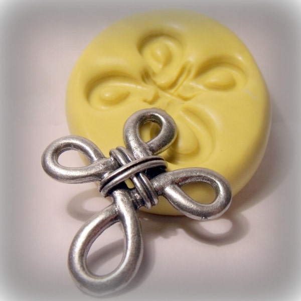 kawaii celtic cross mould/ mold- flexible silicone push mold / craft/ dessert/ mini food / soap mold/ resin/jewelry and more..