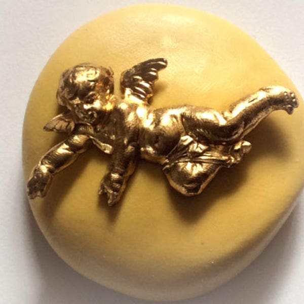 Flying Cherub flexible silicone push mold / craft/ dessert/ mini food / resin/jewelry and more..