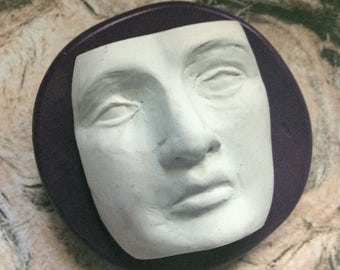 Face  flexible silicone mold