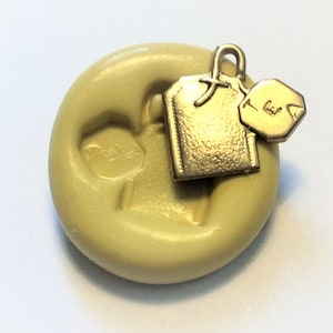 Teabag mold- flexible silicone push mold / craft/ dessert/ mini food / soap mold/ resin/jewelry and more...