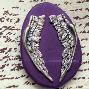 Angel wings flexible silicone mold