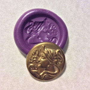 Lady Goddess mold flexible silicone mold / mould