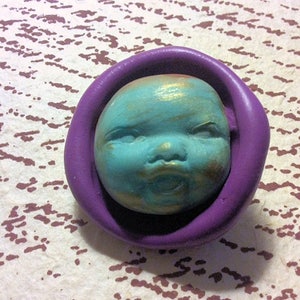 Cute Baby Face Flexible Silicone Mold / mould