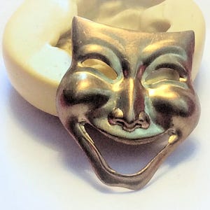 Comedy Face  flexible silicone mold