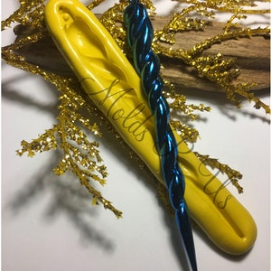Carámbano- molde de empuje de silicona flexible / artesanía / postre / mini comida / resina / joyería y más.