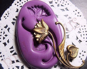 Large Flower flexible silicone mold / mould