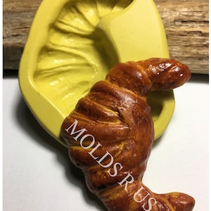 croissant Flexible silicone mold / mould