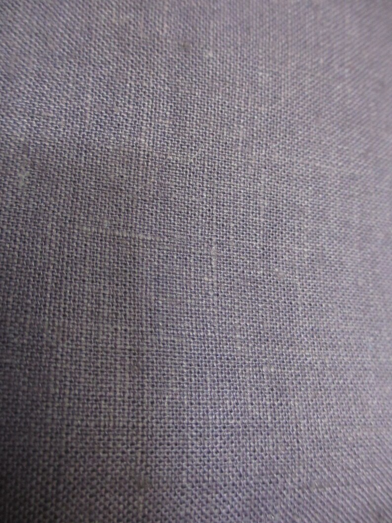 Dark Purple Lithuania Linen Fabric Yardage 1 Yard 10 Inches SP010