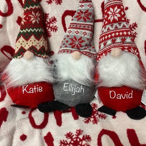 Weihnachten Wichtel Ornament: Personalisiertes Weihnachtsgeschenk