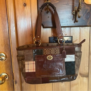 Y2k Coach Patchwork Bag - Etsy