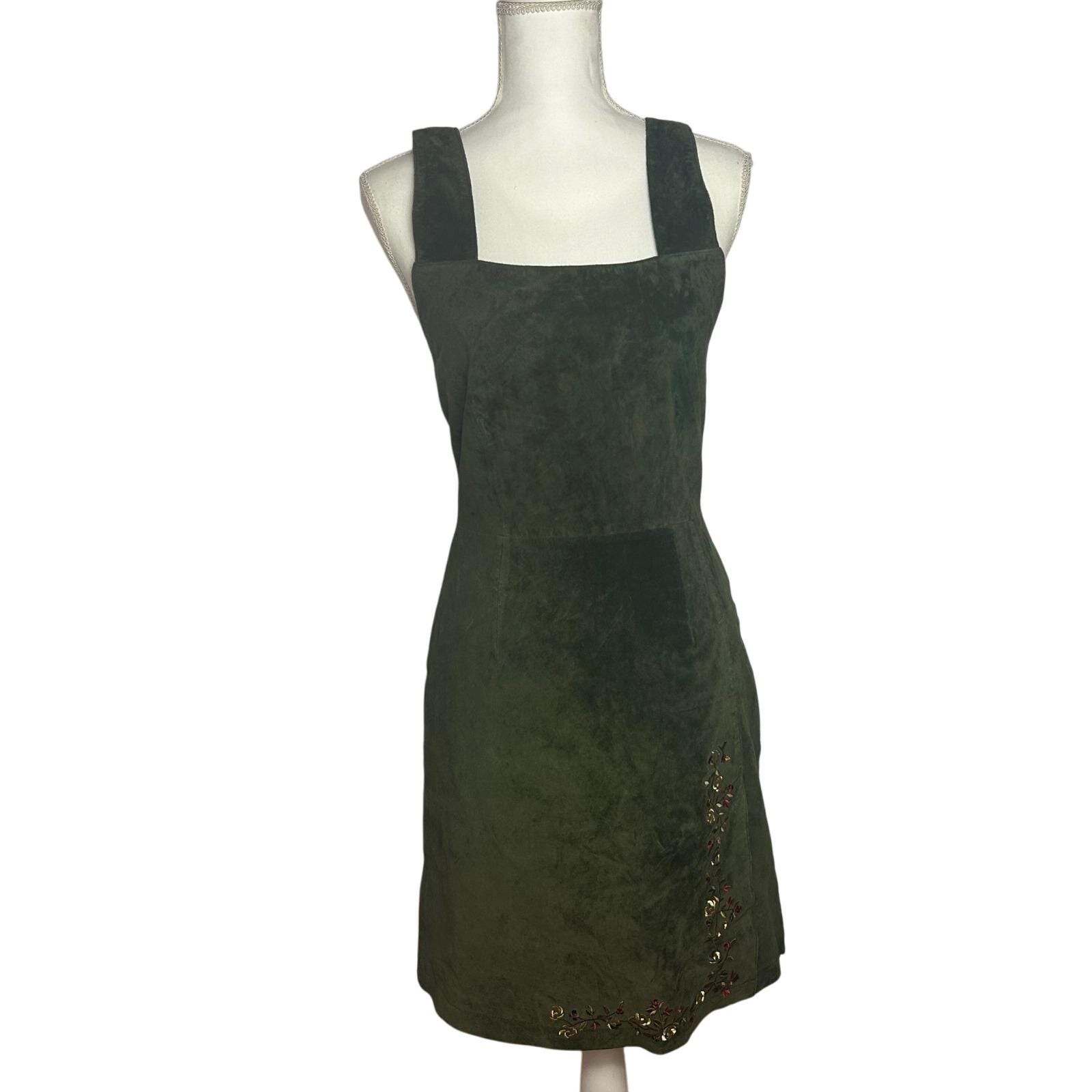 Leather Pinafore Dress - Etsy Leather Pinafore Dress - Etsy