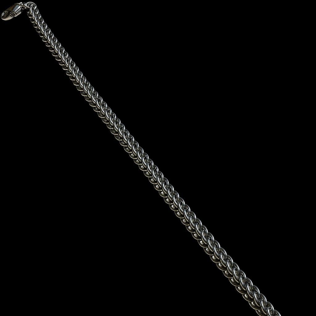 Stainless Steel Chainmail 3-1 Persian Bracelet With Lobster Clasp - Thumbnail 2