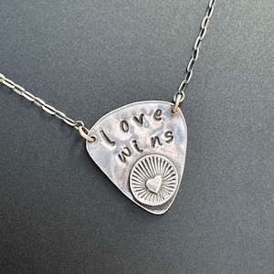 Love wins necklace