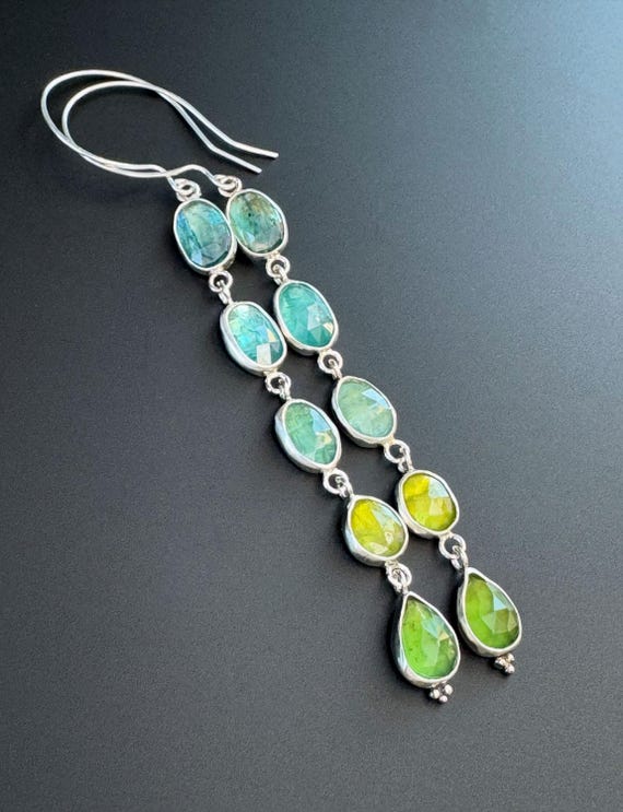 Summertime waterfall earrings