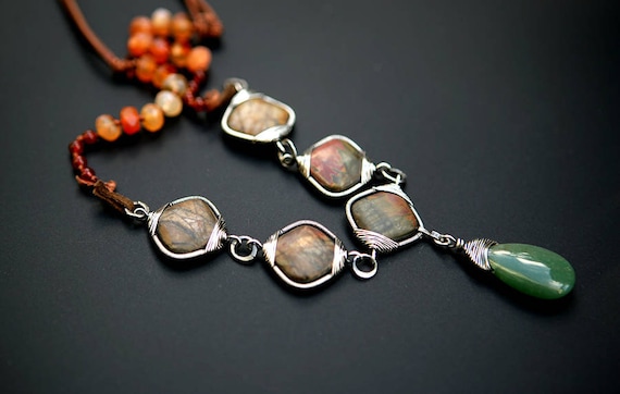mookaite jasper necklace