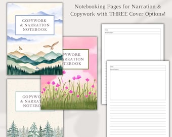Copywork & Narration Notebook