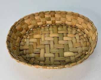 Canasta Medíana De Palma - Medium Basket Of Palm