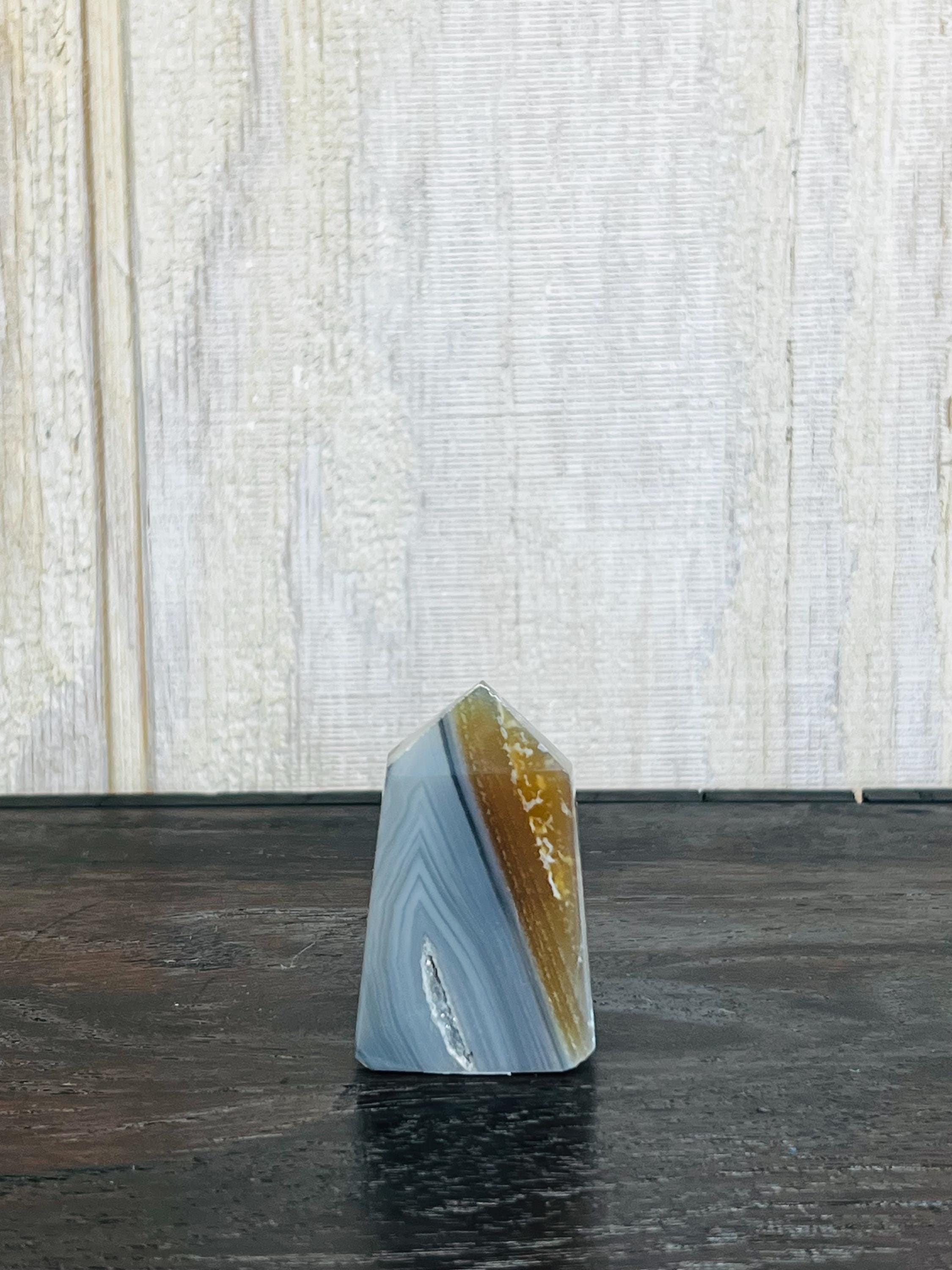 瑪瑙のジオードタワー - Etsy 日本