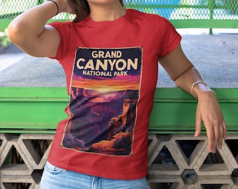 Grand Canyon National Park T-Shirt: Nature Lover Hiking Tee
