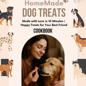 Hausgemachte Hunde Leckereien Rezeptbuch: Einfache DIY gesunde Snacks (PDF-Download