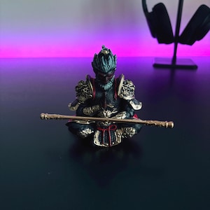 Handbemalte Sun Wukong Figur - Black Myth Wukong inspiriert