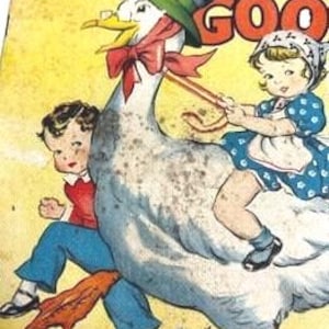 Vintage Mother Goose Children&#39;s Book From 1941