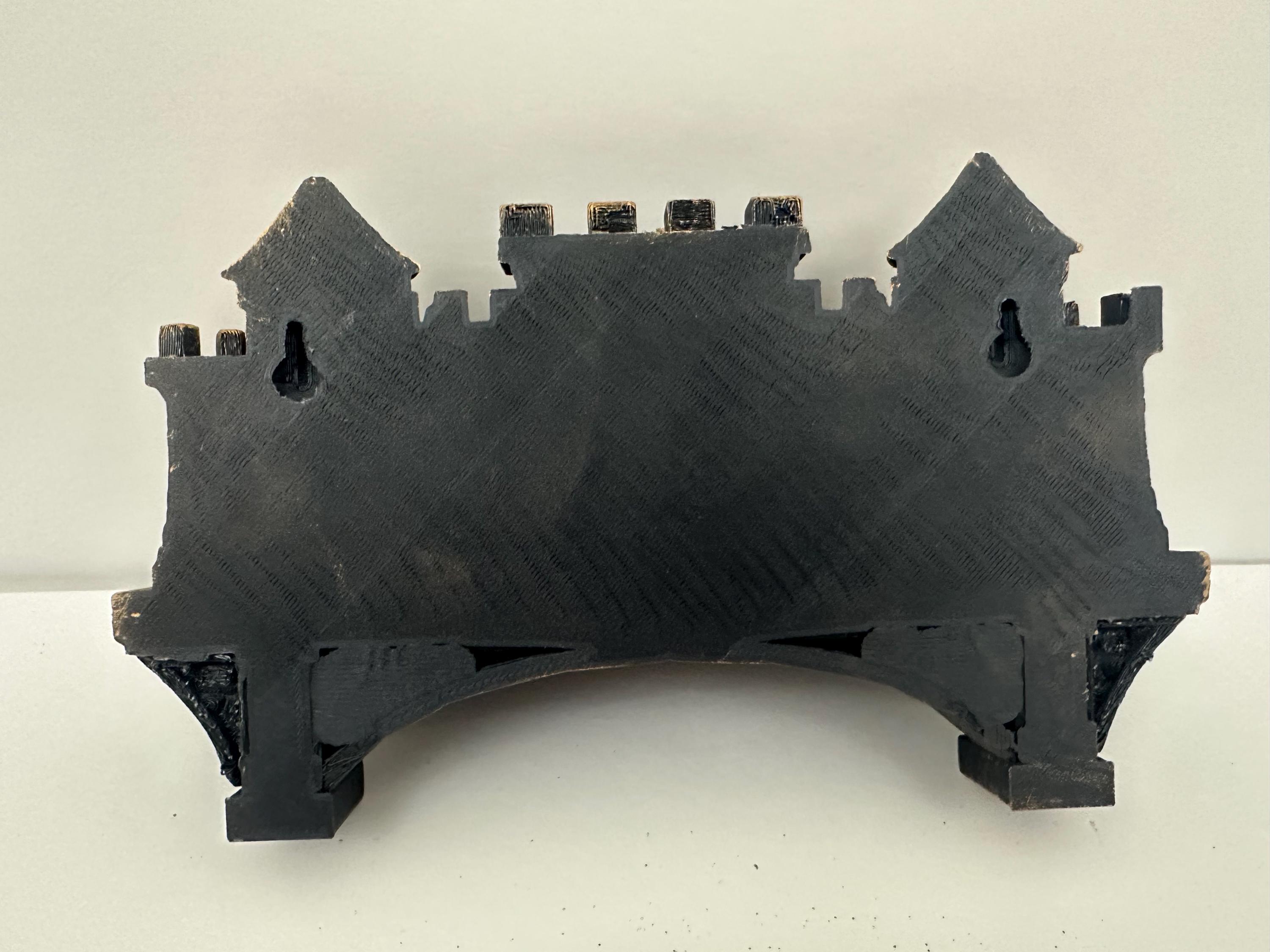 Medieval Castle Wall Shelf - Gothic Fantasy Shelf Decor - Castle Gate ...