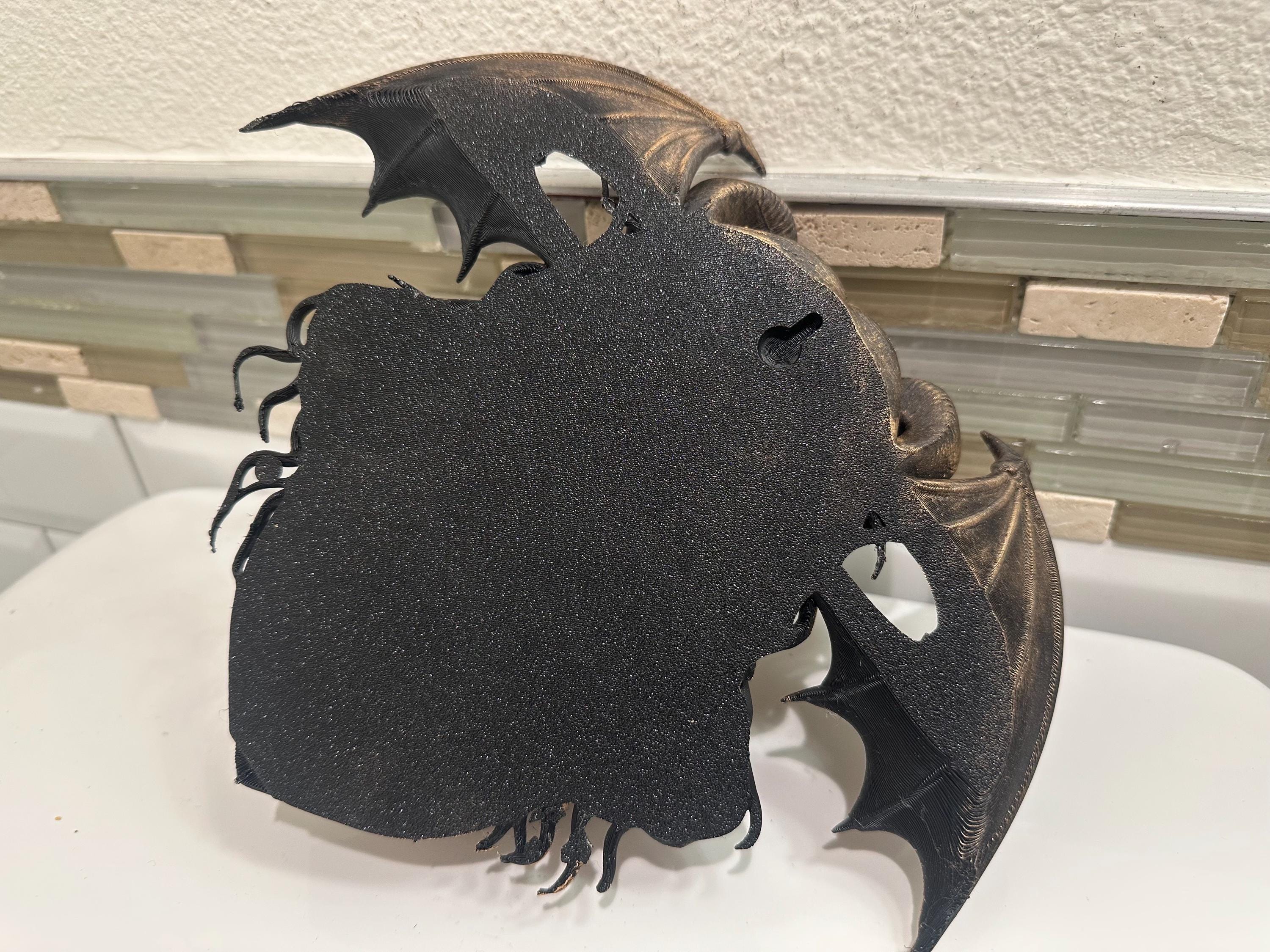 Gothic Succubus Wall Mount Sculpture - Dark Fantasy Demon Wall Decor ...