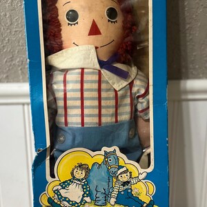 Raggedy Andy Doll in Box - Etsy