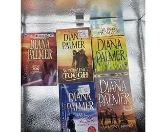 Wyoming Men Western Romance Lot of 5 Paperback Books by Diana Palmer Novels