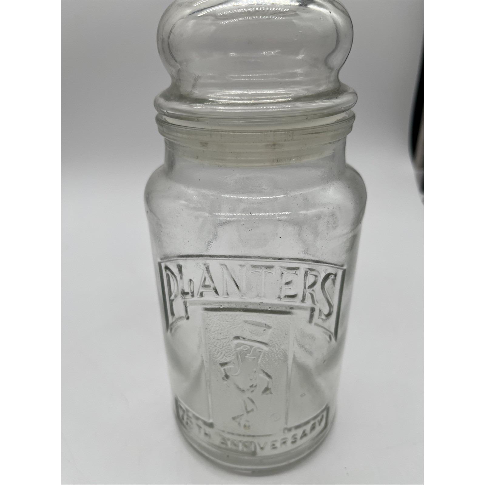 Mr peanut 75th anniversary glass jar - Etsy 日本
