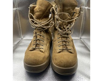 Botas de combate militares estadounidenses McRae 6R color canela, impermeables, Gore-Tex, botas tácticas del ejército