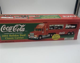 Coca-Cola 2001 Holiday Dual Classic Carrier Limited Edition Collectible NEW
