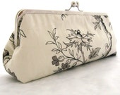 Long clutch: Australian Flora Vintage Look Bag Purse Clutch