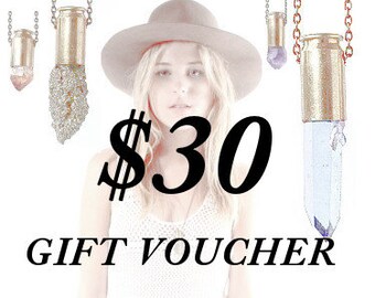 Gift Voucher for 30 dollars