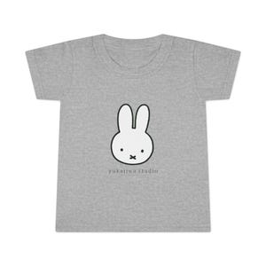 Adorable Bunny Toddler T-Shirt, Cute Kids Shirt, Baby Gift, Easter Outfit, Animal Tee, Playful Nursery Decor