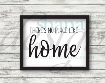There's no place like home | Digital Printable File