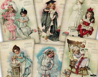 モード・ハンフリー「ワン・ツー・スリー・フォー」1889年、クロモ