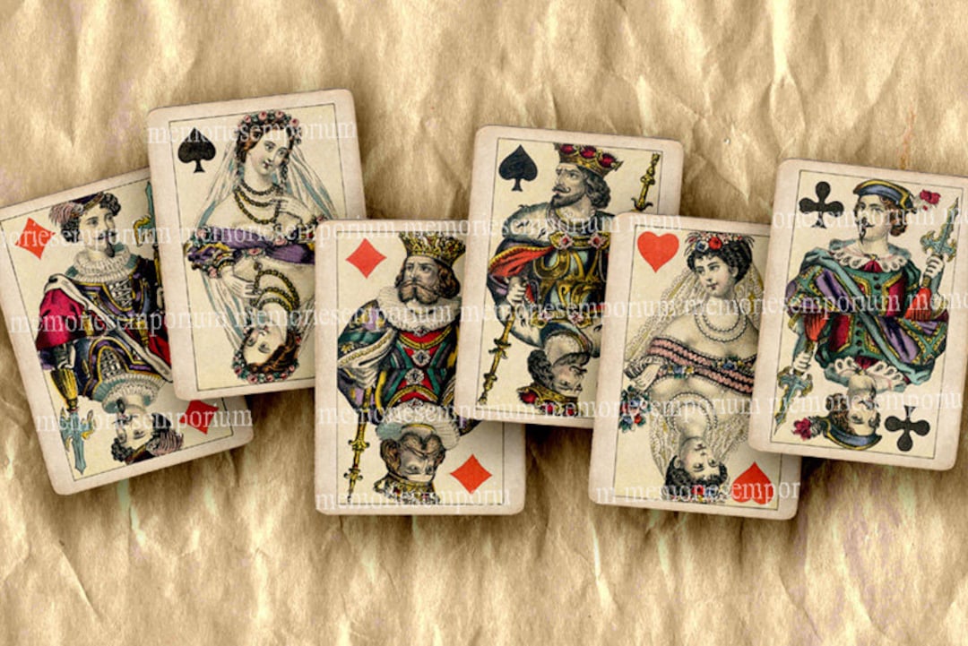 Poker Hand Straight King Queen Jack Ten Nine Stationery Cards by  digital2real