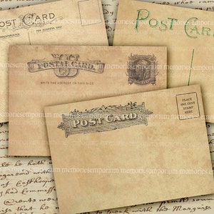 Vereinigten Staaten antike Postkarten USA leer Amerika alte US-Postkarten für Decoupage Requisiten U.S. Post Briefe Mail 466