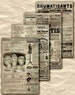 Old French Newspaper Ads Advertisements Paris Newsprint Antique Pages Decoupage Background Art Print 4 Digital Collage Sheet Downloads 436 