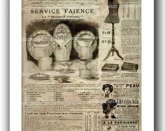 フランス新聞　まとめ売り フランスの刺繍新聞 2枚セット （LE JOURNAL DES BRODEUSES）