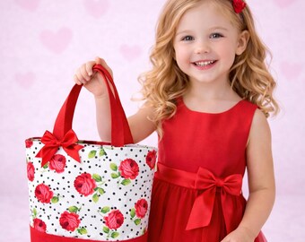 Valentine’s Day Tote Bags for Girls, Sweet, Loving Gift for Her.
