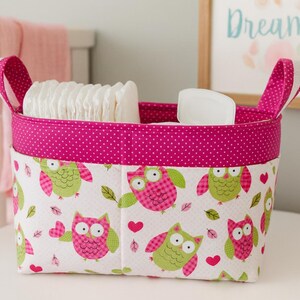 Handmade Diaper Caddy - Practical and Stylish