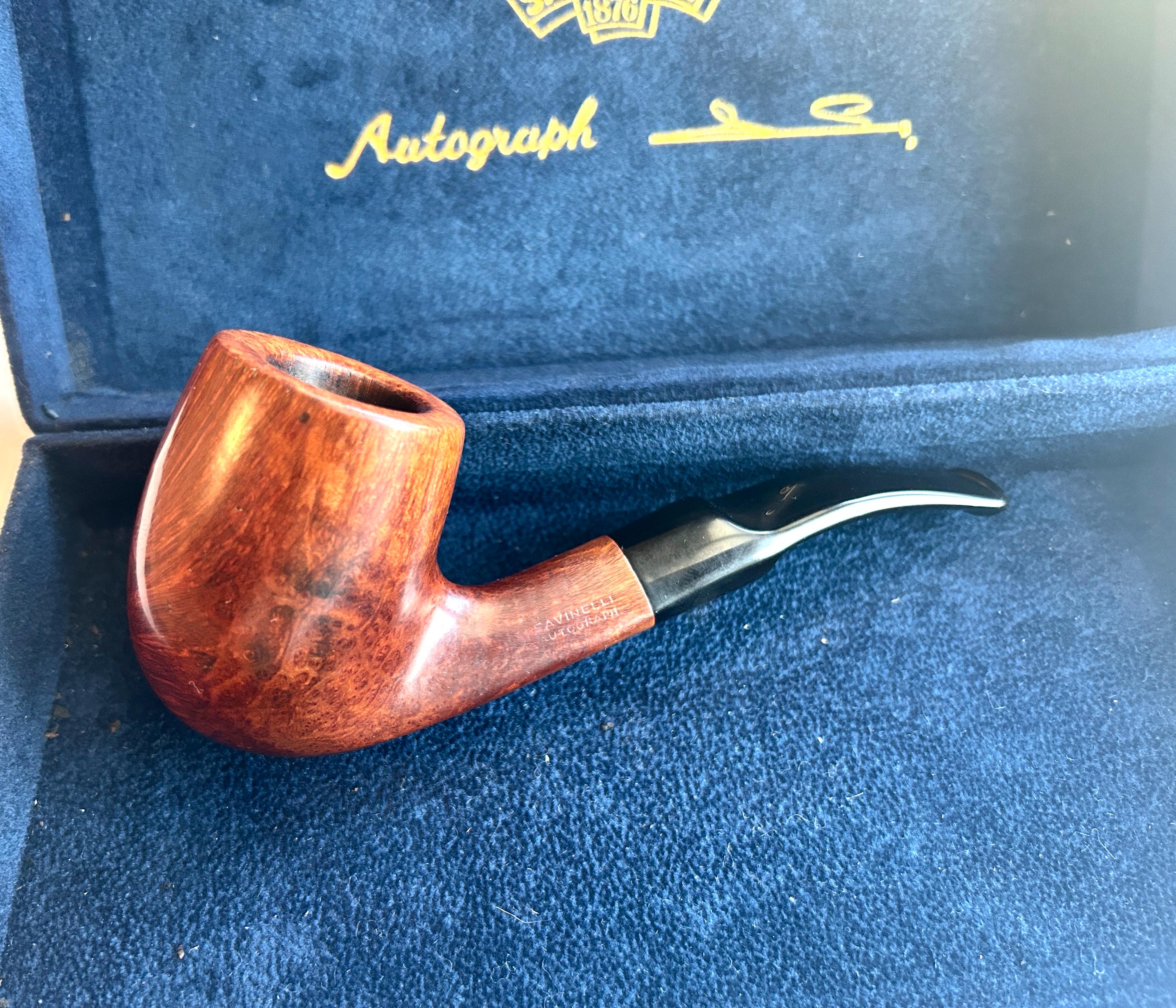 LA SAVINELLI 18K パイプ アンティーク ヴィンテージ Collection 1985