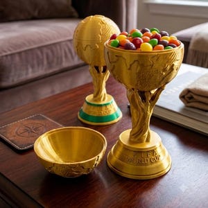 FIFA 2026 golden trophy bowl / storage container!