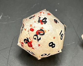 Oath of Vengeance Set - Sharp Edge Polyhedral Dice for Dungeons and Dragons, Pathfinder, Daggerheart, TTRPGs, D&D Gifts
