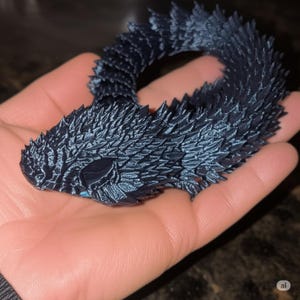Articulated 3d printed snake