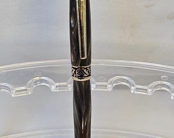 Sculpted Arbor Gold Pen