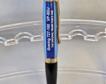 Trump Force One Relic Pen, Authentic Boeing 727 Piece, Donald Trump